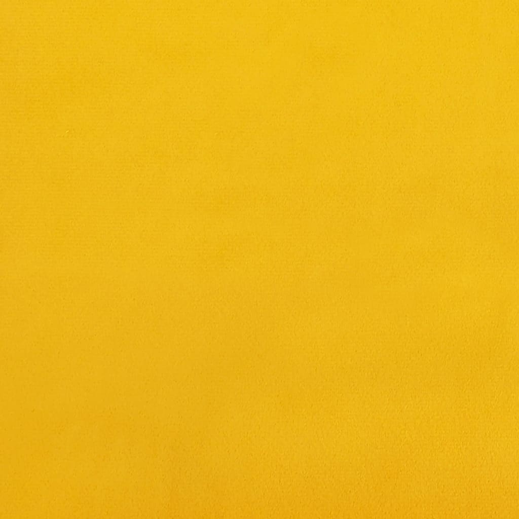 Sierkussens 2 st 40x40 cm fluweel geel is nu te koop bij PeponiXL, paradijselijk wonen!