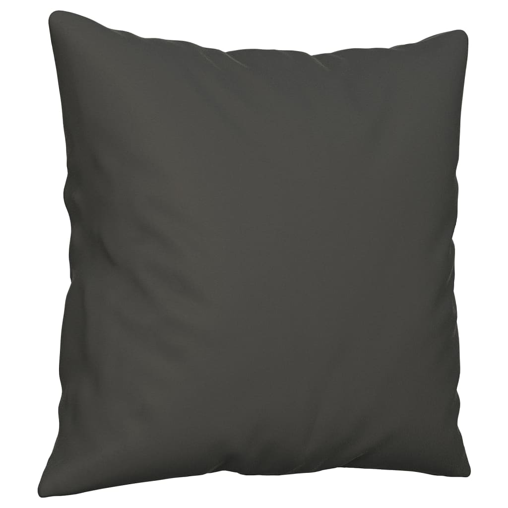 Sierkussens 2 st 40x40 cm microvezelstof donkergrijs is nu te koop bij PeponiXL, paradijselijk wonen!