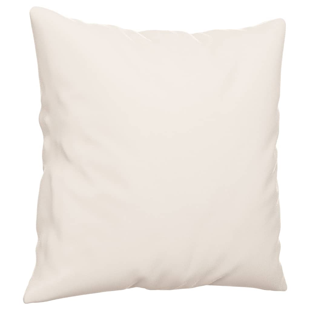 Sierkussens 2 st 40x40 cm microvezelstof beige is nu te koop bij PeponiXL, paradijselijk wonen!