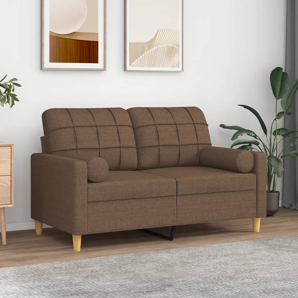 Sierkussens 2 st 15x50 cm stof bruin is nu te koop bij PeponiXL, paradijselijk wonen!