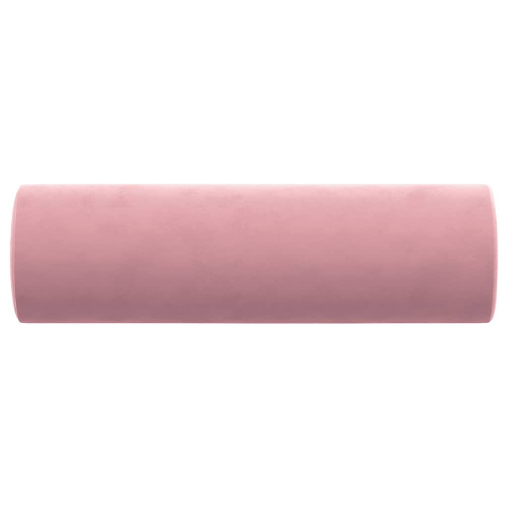 Sierkussens 2 st 15x50 cm fluweel roze is nu te koop bij PeponiXL, paradijselijk wonen!