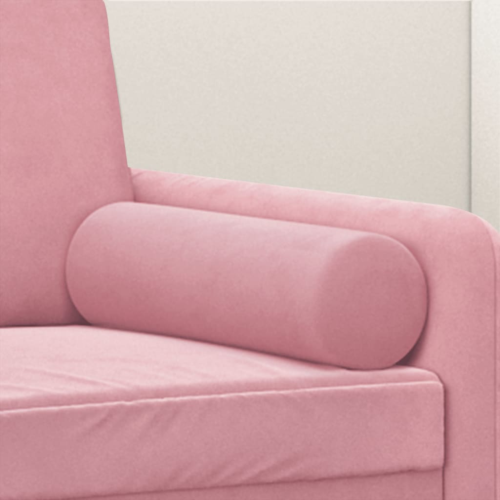 Sierkussens 2 st 15x50 cm fluweel roze is nu te koop bij PeponiXL, paradijselijk wonen!