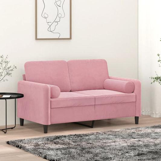 Sierkussens 2 st 15x50 cm fluweel roze is nu te koop bij PeponiXL, paradijselijk wonen!