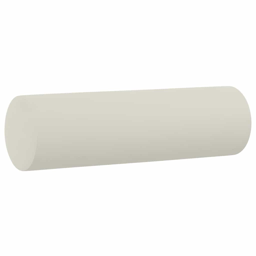 Sierkussens 2 st 15x50 cm fluweel crèmekleurig is nu te koop bij PeponiXL, paradijselijk wonen!