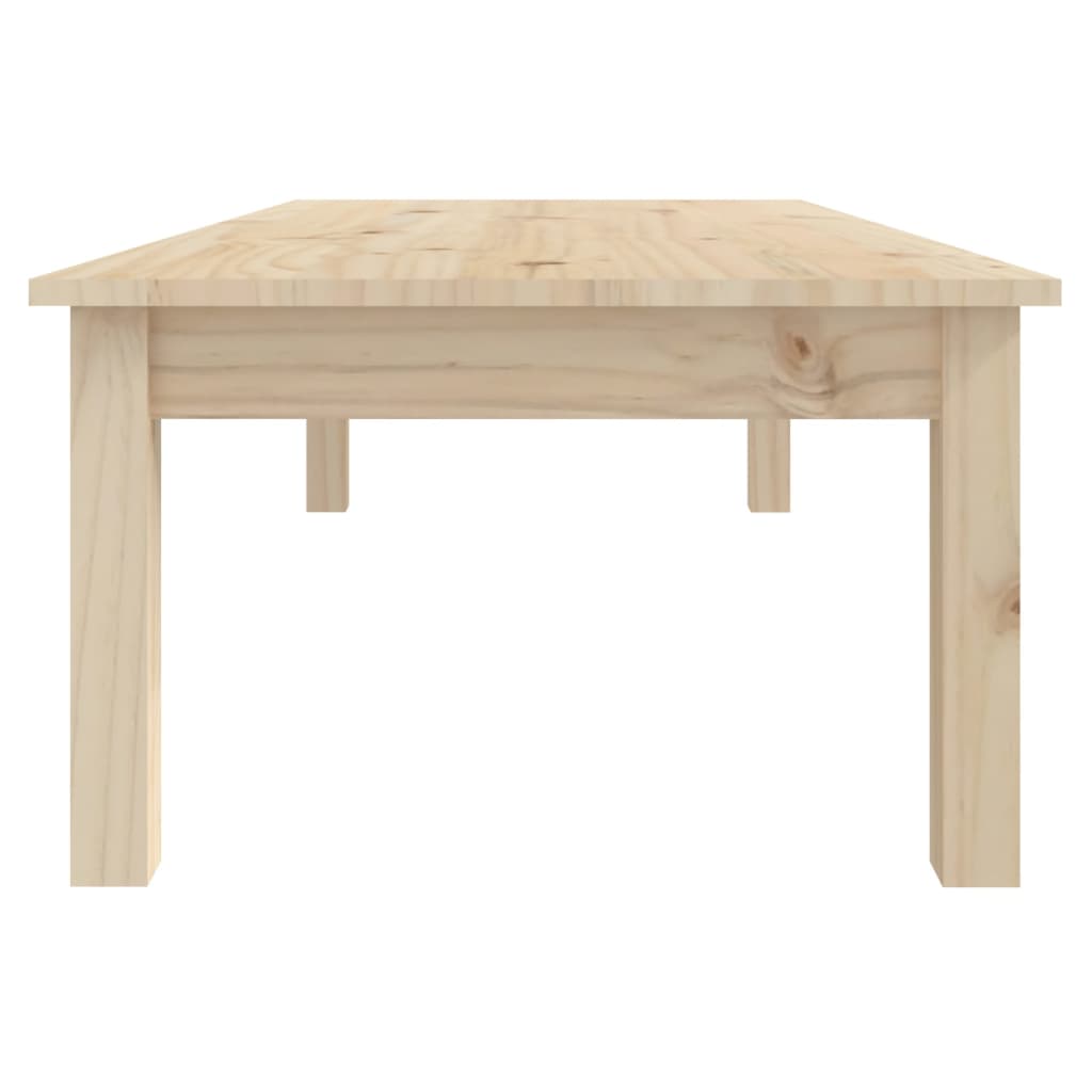 Salontafel 110x50x30 cm massief grenenhout is nu te koop bij PeponiXL, paradijselijk wonen!