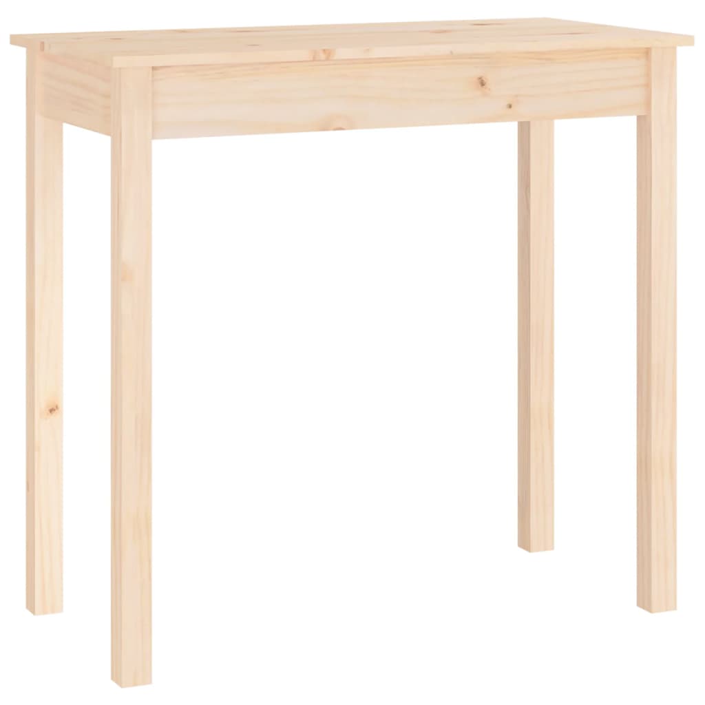 Wandtafel 80x40x75 cm massief grenenhout is nu te koop bij PeponiXL, paradijselijk wonen!