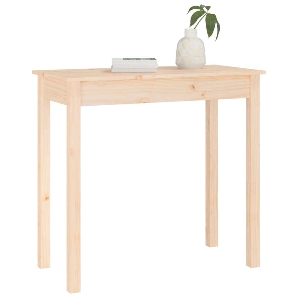 Wandtafel 80x40x75 cm massief grenenhout is nu te koop bij PeponiXL, paradijselijk wonen!