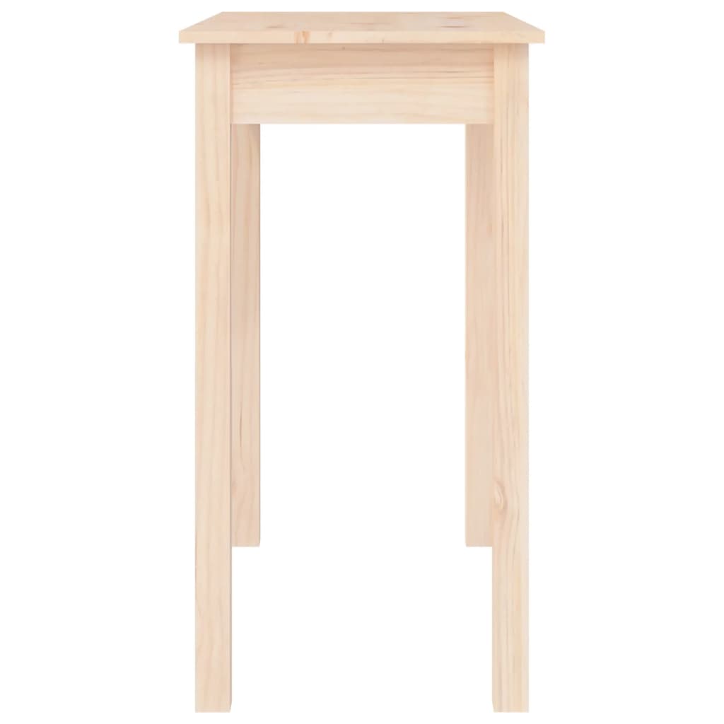 Wandtafel 80x40x75 cm massief grenenhout is nu te koop bij PeponiXL, paradijselijk wonen!