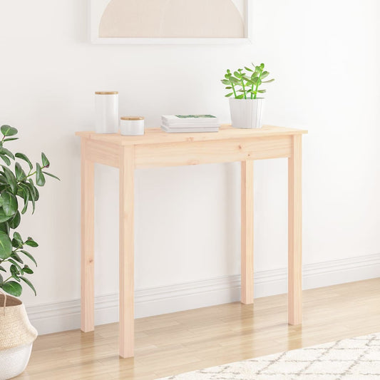 Wandtafel 80x40x75 cm massief grenenhout is nu te koop bij PeponiXL, paradijselijk wonen!