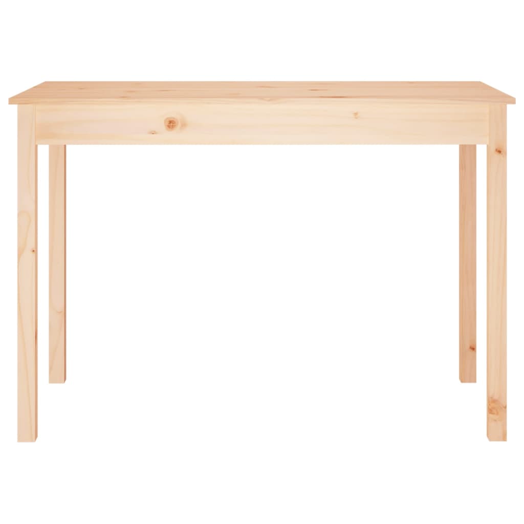 Eettafel 110x55x75 cm massief grenenhout is nu te koop bij PeponiXL, paradijselijk wonen!