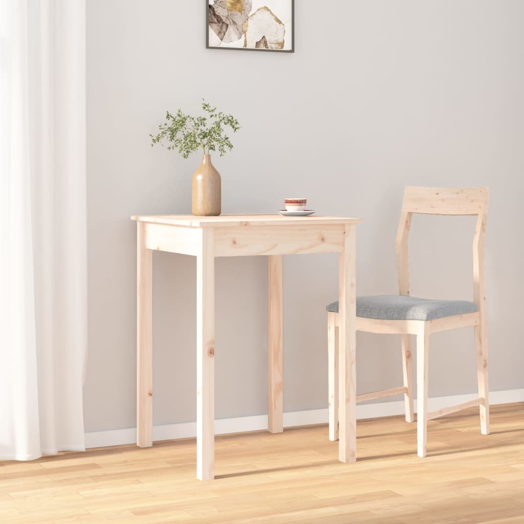 Eettafel 55x55x75 cm massief grenenhout is nu te koop bij PeponiXL, paradijselijk wonen!
