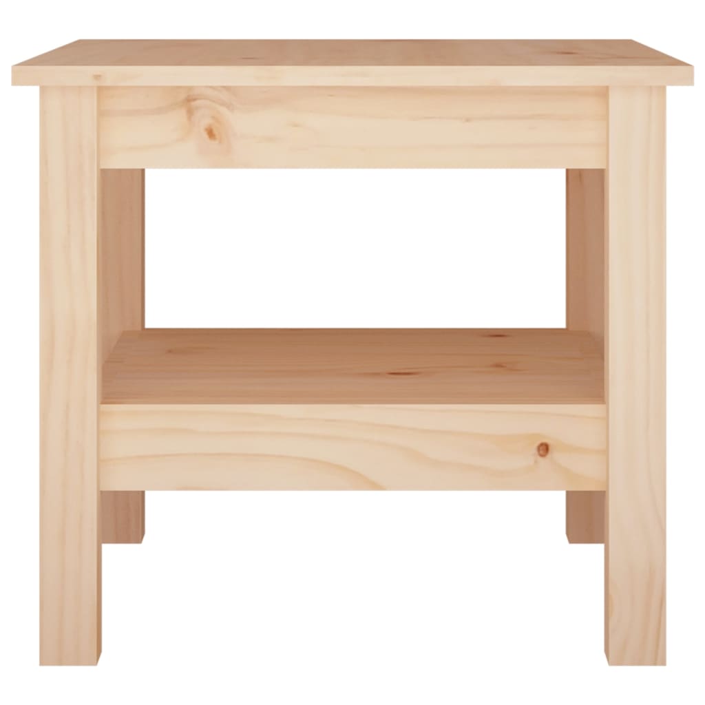 Salontafel 45x45x40 cm massief grenenhout is nu te koop bij PeponiXL, paradijselijk wonen!