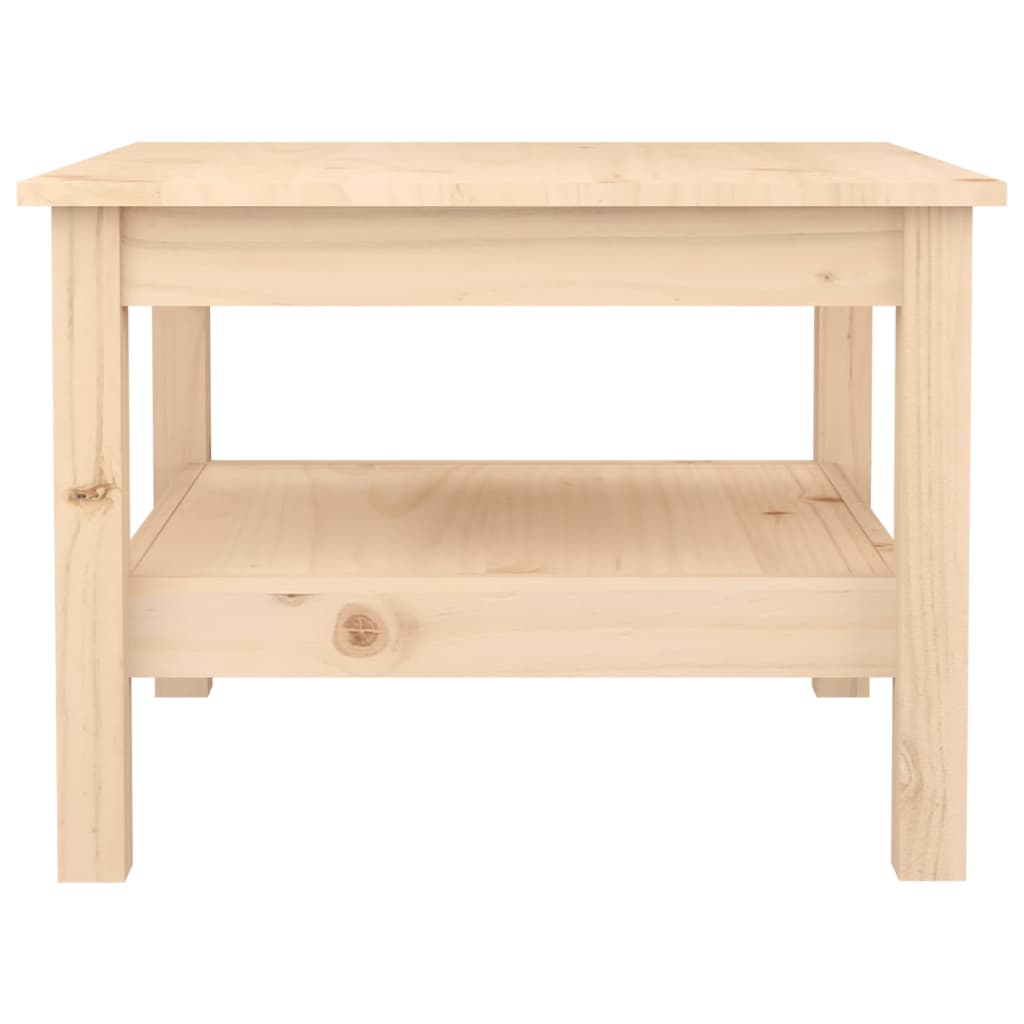 Salontafel 55x55x40 cm massief grenenhout is nu te koop bij PeponiXL, paradijselijk wonen!