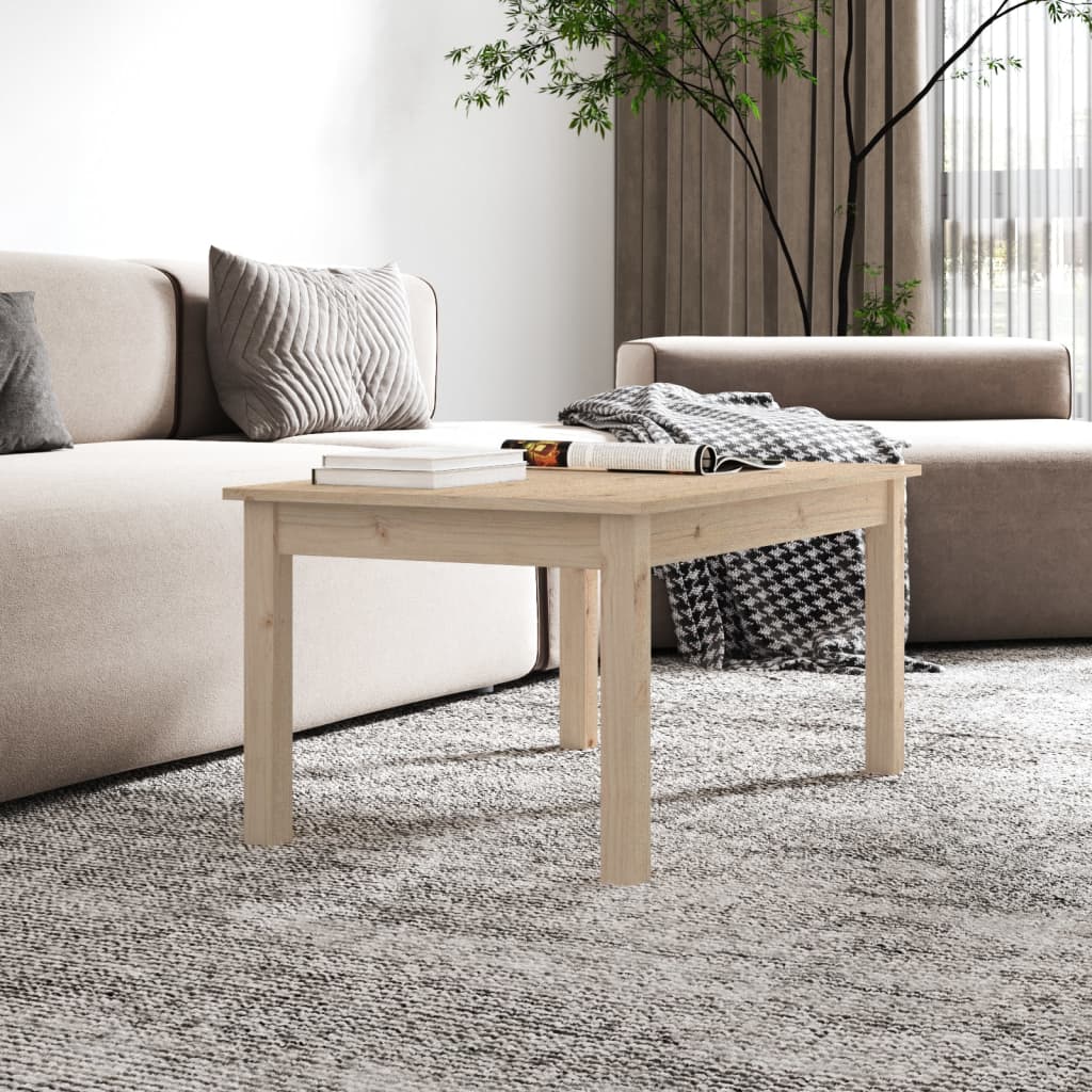 Salontafel 80x50x40 cm massief grenenhout is nu te koop bij PeponiXL, paradijselijk wonen!