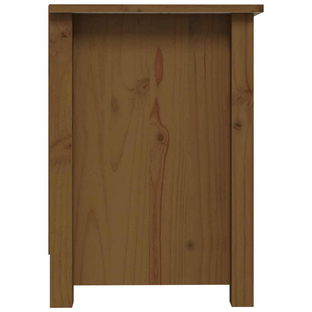 Tv-meubel 70x36,5x52 cm massief grenenhout honingbruin is nu te koop bij PeponiXL, paradijselijk wonen!
