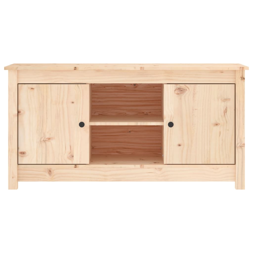 Tv-meubel 103x36,5x52 cm massief grenenhout is nu te koop bij PeponiXL, paradijselijk wonen!