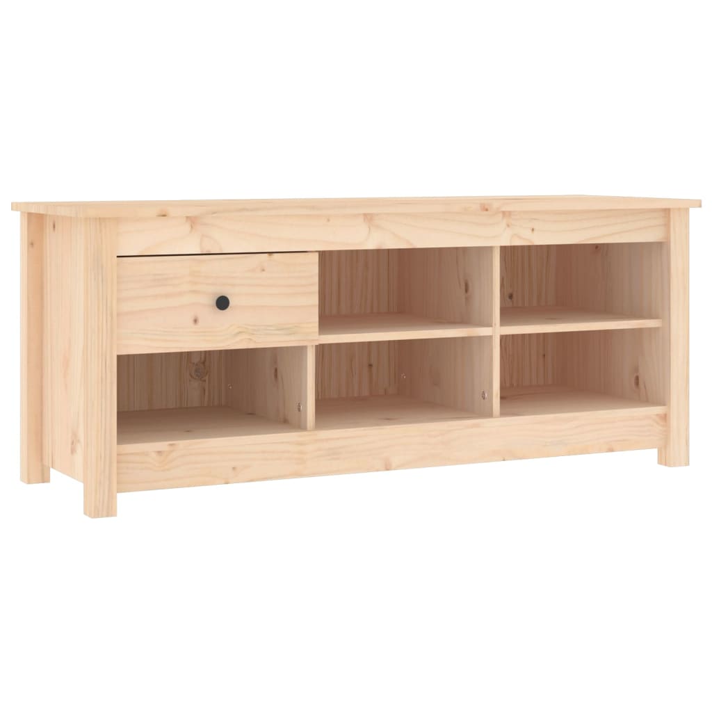 Schoenenkast 110x38x45,5 cm massief grenenhout is nu te koop bij PeponiXL, paradijselijk wonen!