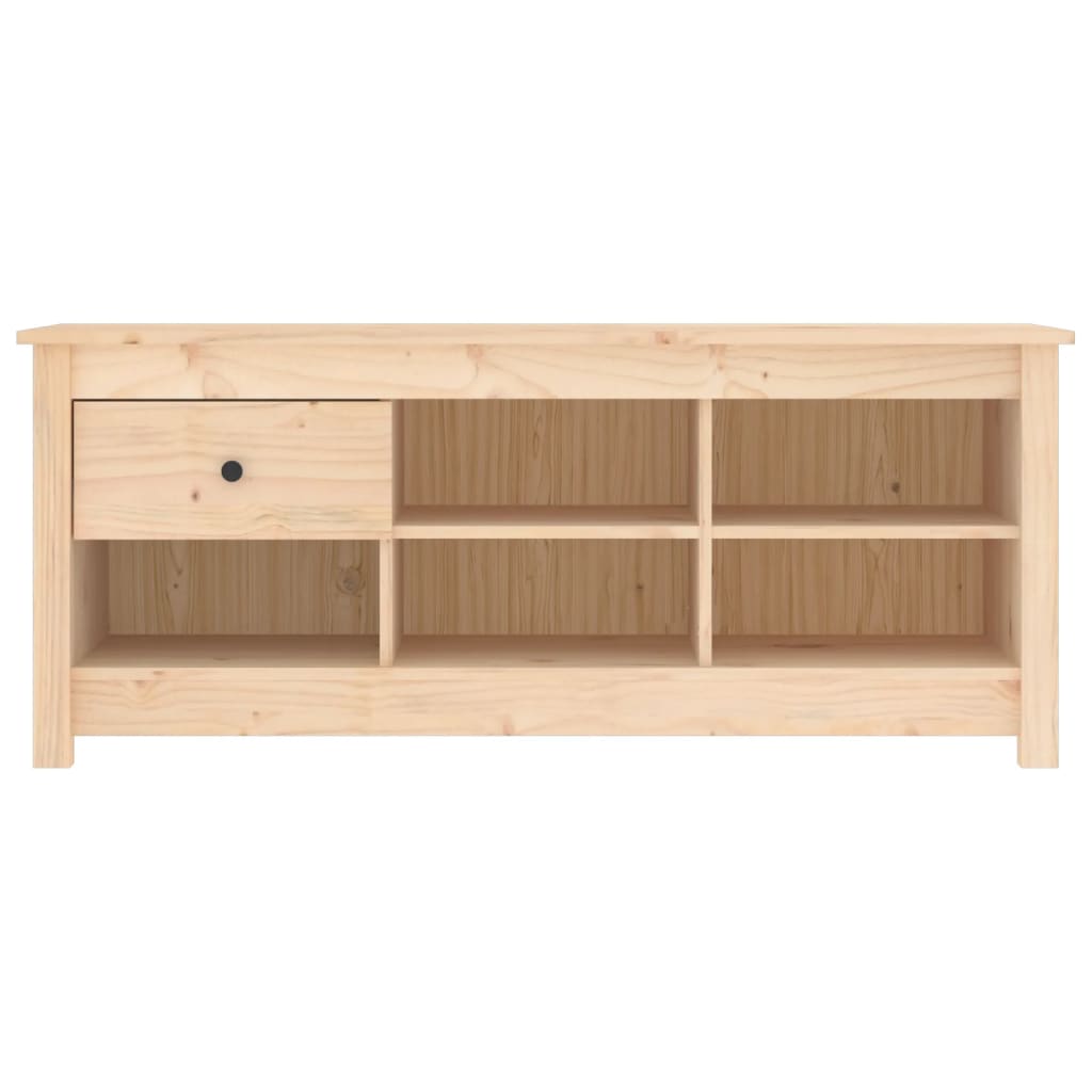 Schoenenkast 110x38x45,5 cm massief grenenhout is nu te koop bij PeponiXL, paradijselijk wonen!
