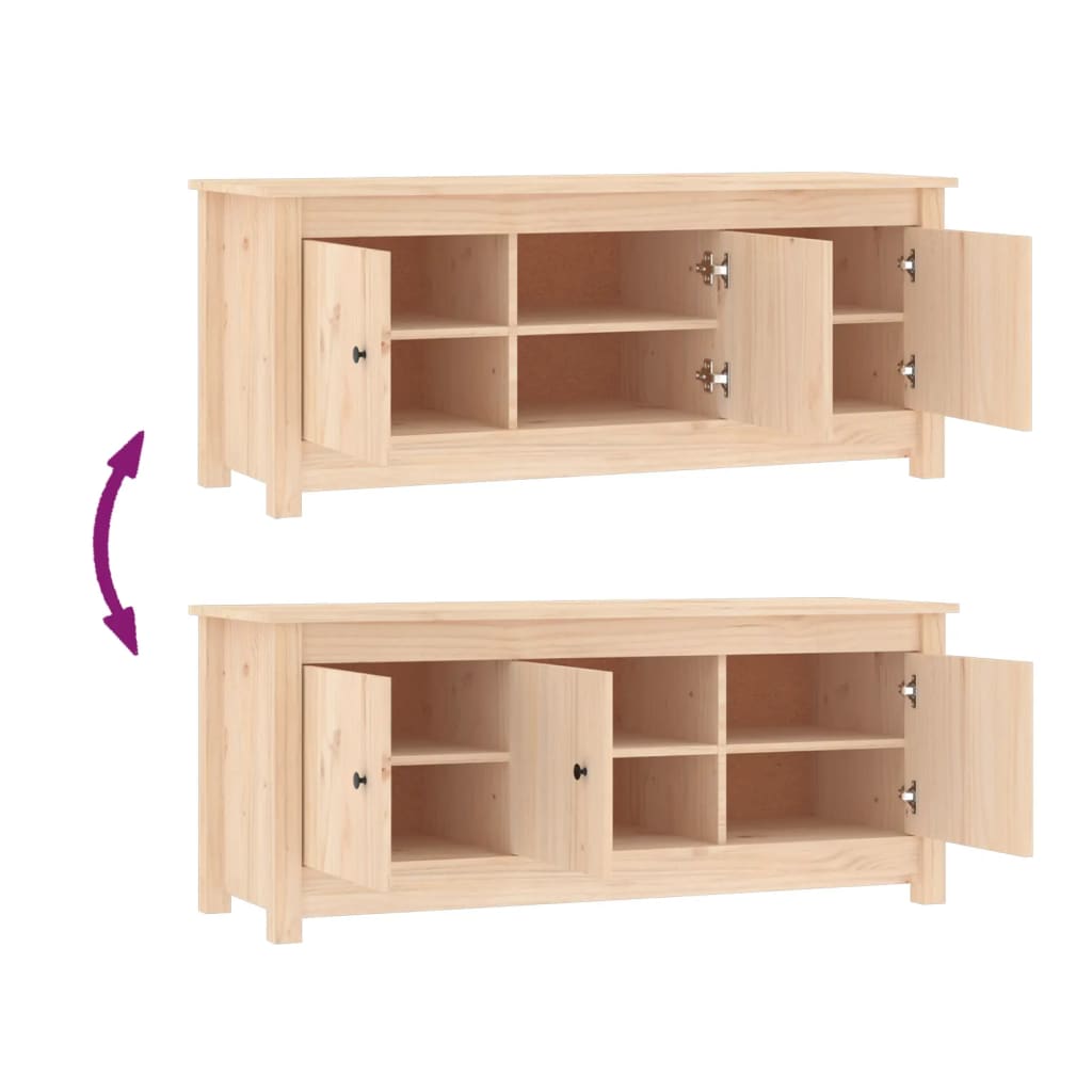 Schoenenkast 110x38x45,5 cm massief grenenhout is nu te koop bij PeponiXL, paradijselijk wonen!