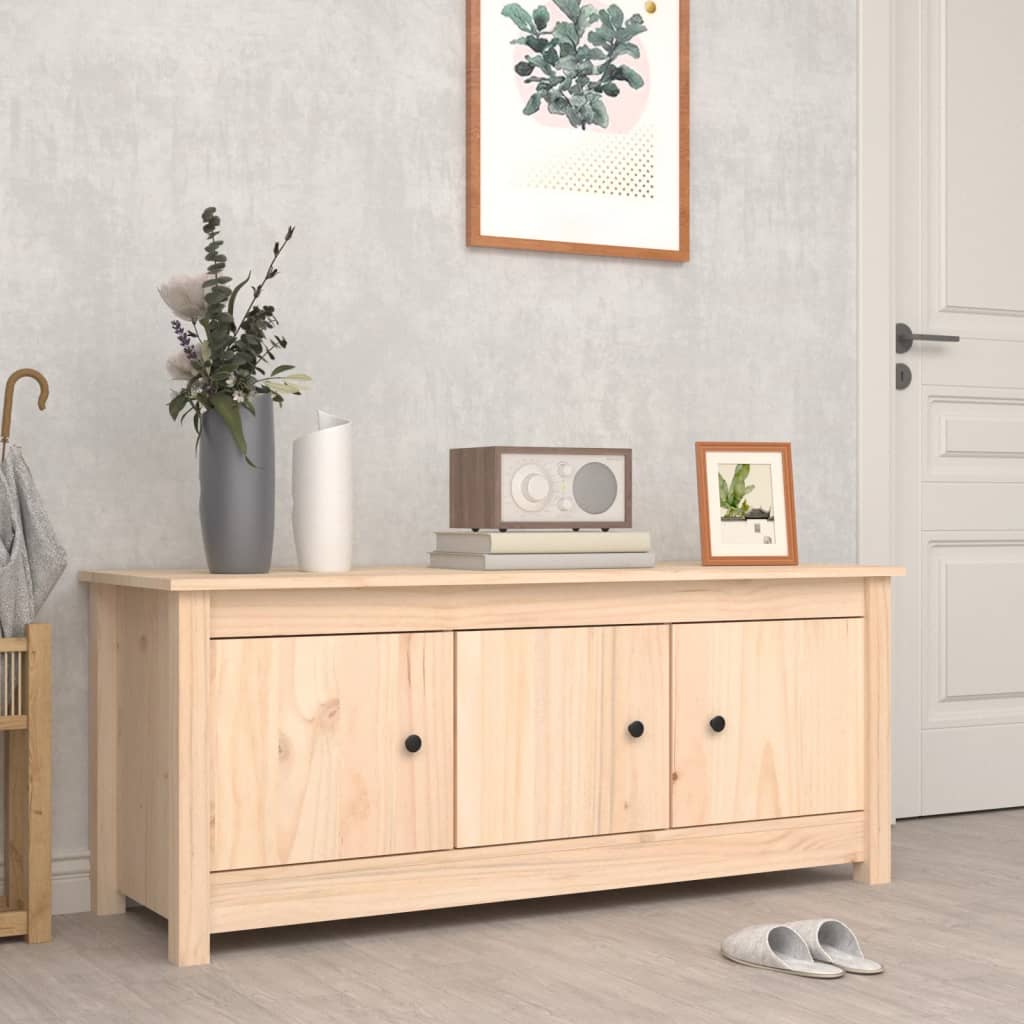 Schoenenkast 110x38x45,5 cm massief grenenhout is nu te koop bij PeponiXL, paradijselijk wonen!