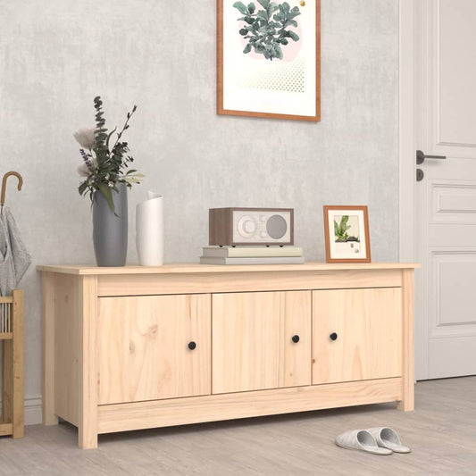 Schoenenkast 110x38x45,5 cm massief grenenhout is nu te koop bij PeponiXL, paradijselijk wonen!