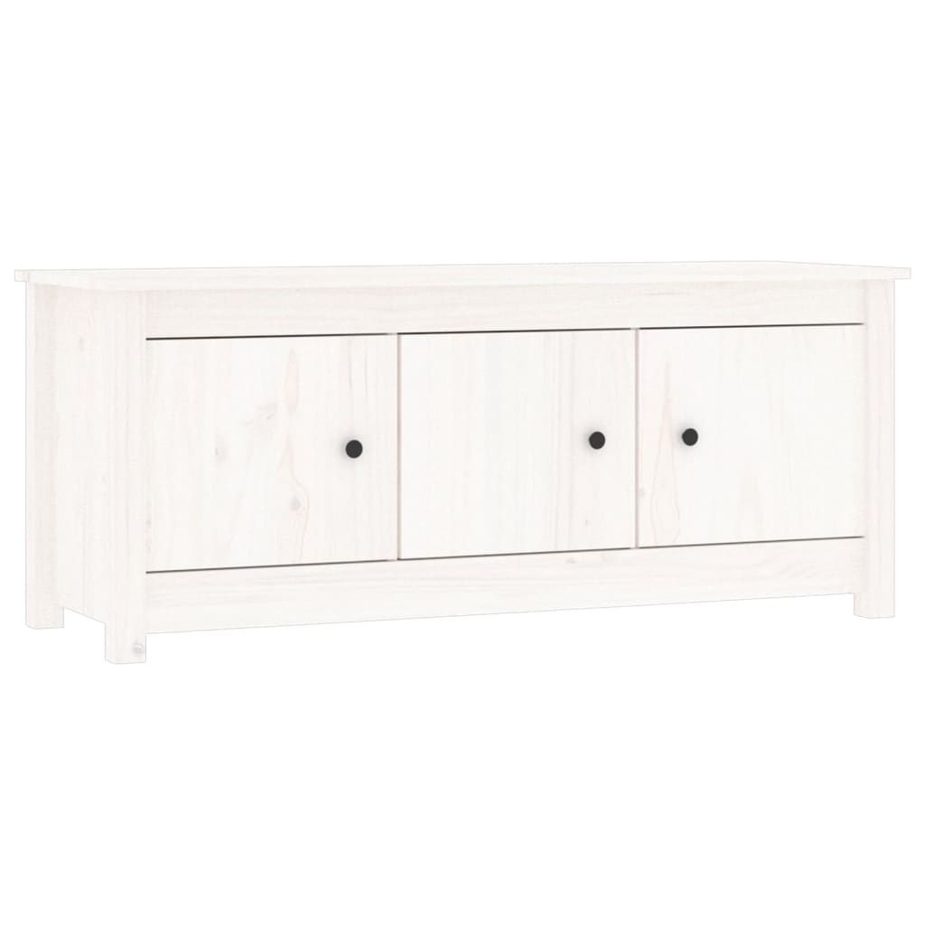 Schoenenkast 110x38x45,5 cm massief grenenhout wit is nu te koop bij PeponiXL, paradijselijk wonen!