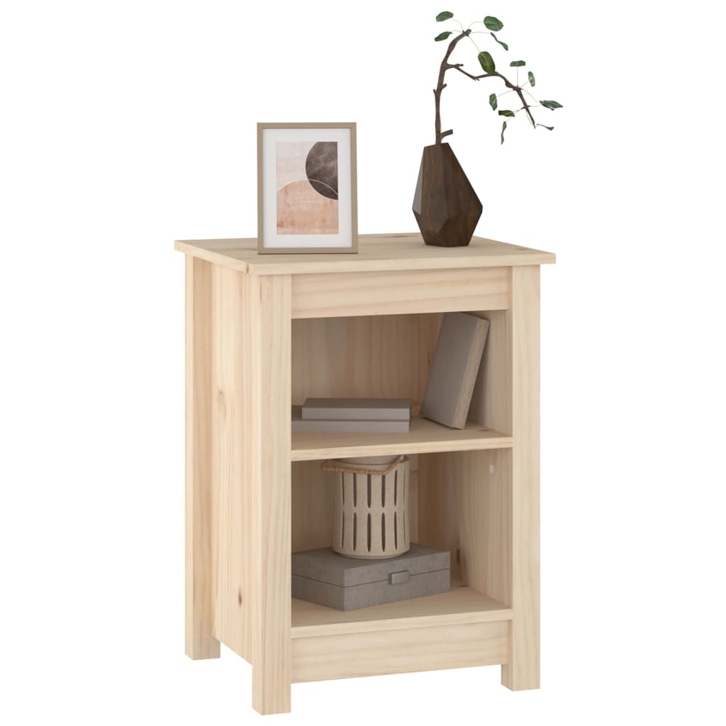 Nachtkastje 40x35x55 cm massief grenenhout is nu te koop bij PeponiXL, paradijselijk wonen!