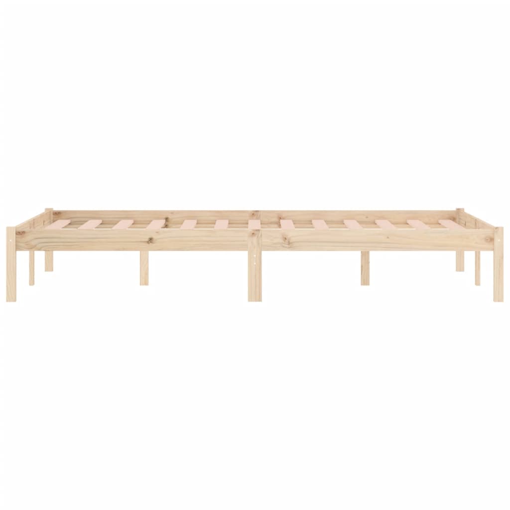 Bedframe zonder matras massief grenenhout 152x203 cm Queen is nu te koop bij PeponiXL, paradijselijk wonen!