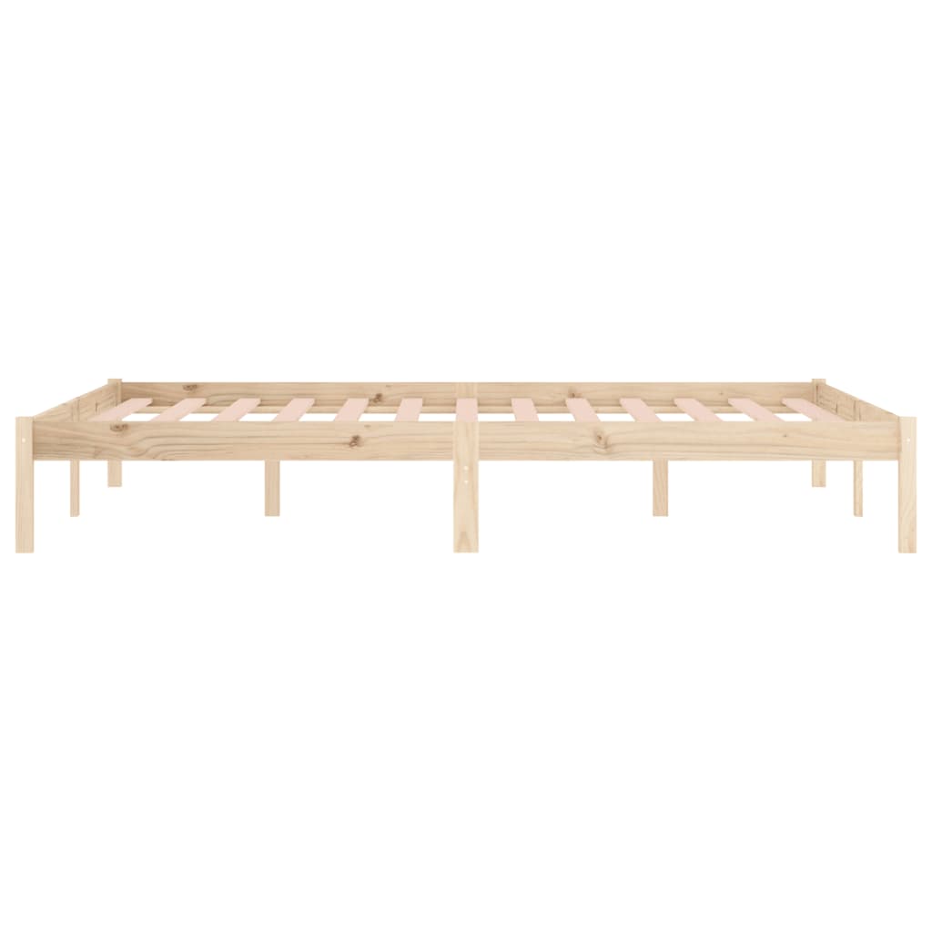 Bedframe zonder matras massief grenenhout 193x203 cm kingsize is nu te koop bij PeponiXL, paradijselijk wonen!