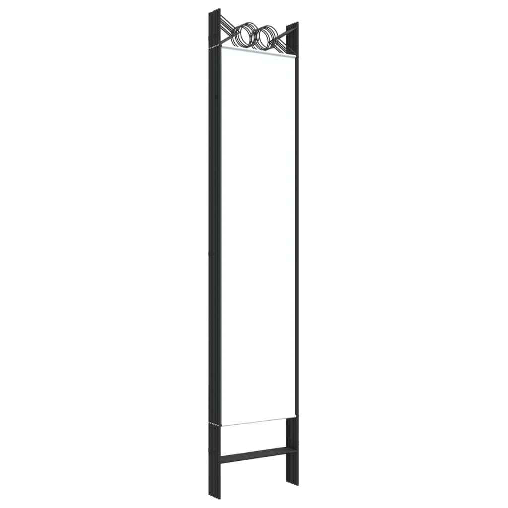 Kamerscherm met 6 panelen 240x200 cm stof wit is nu te koop bij PeponiXL, paradijselijk wonen!