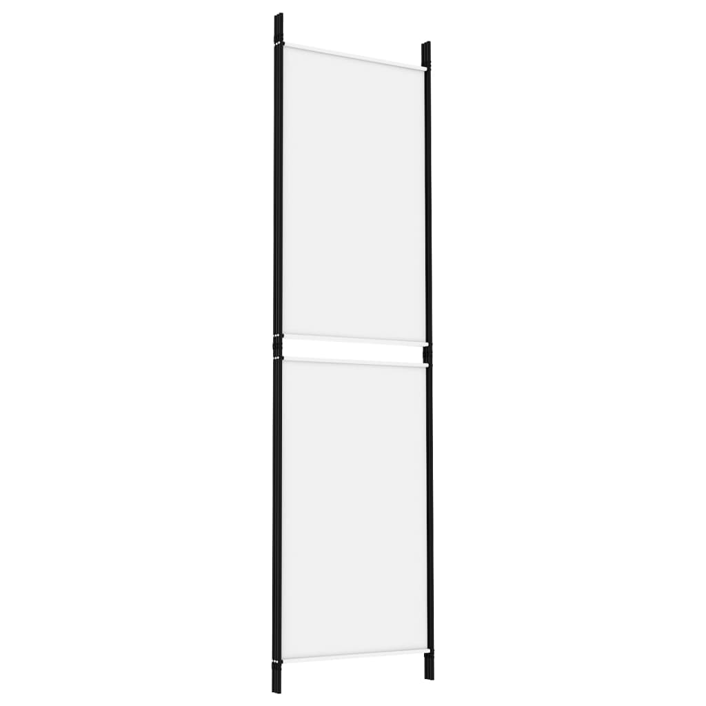 Kamerscherm met 3 panelen 150x180 cm stof wit is nu te koop bij PeponiXL, paradijselijk wonen!