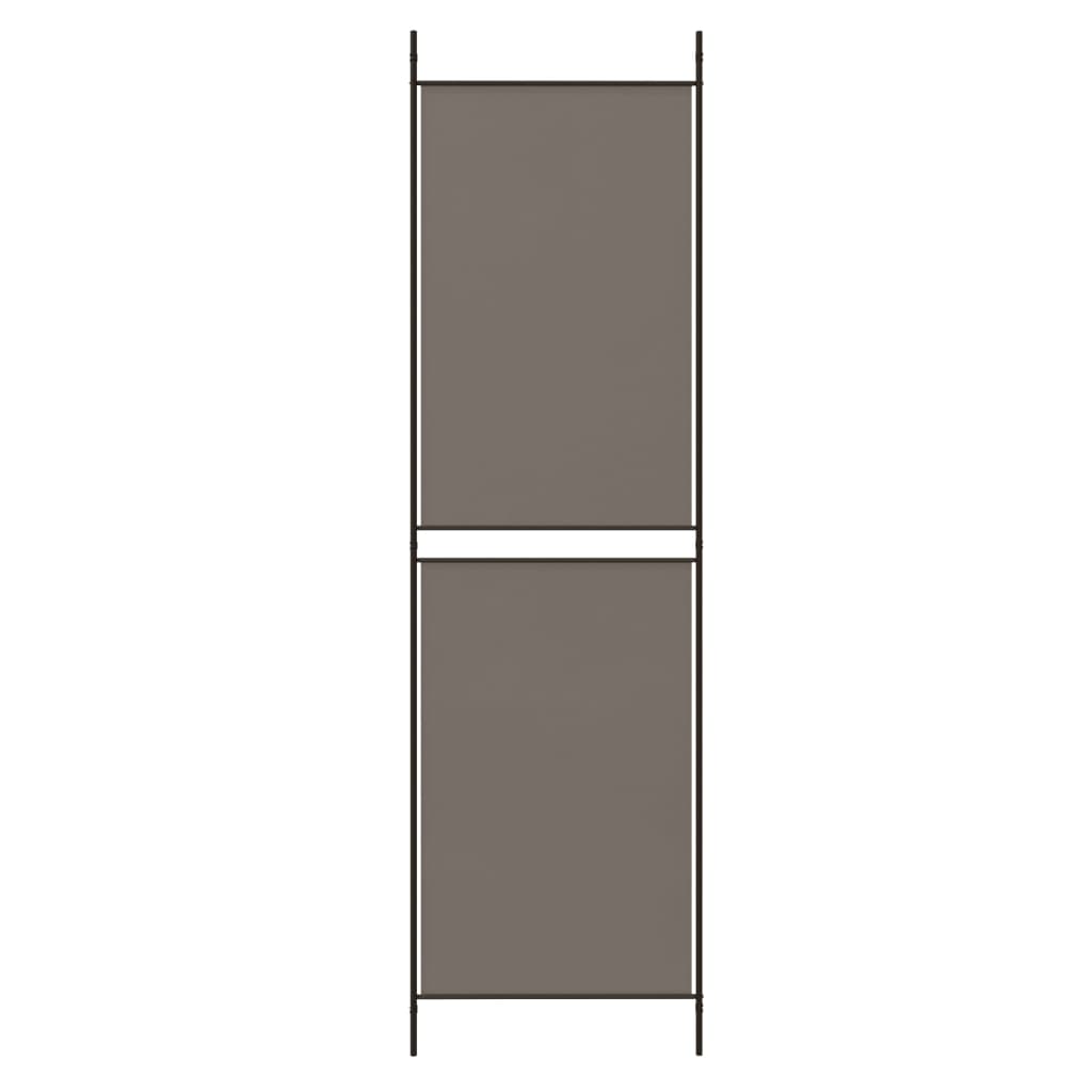 Kamerscherm met 5 panelen 250x180 cm antracietkleurig is nu te koop bij PeponiXL, paradijselijk wonen!