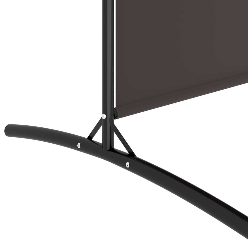 Kamerscherm met 2 panelen 175x180 cm stof bruin is nu te koop bij PeponiXL, paradijselijk wonen!