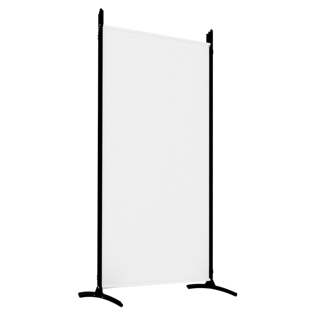Kamerscherm met 5 panelen 433x180 cm stof wit is nu te koop bij PeponiXL, paradijselijk wonen!
