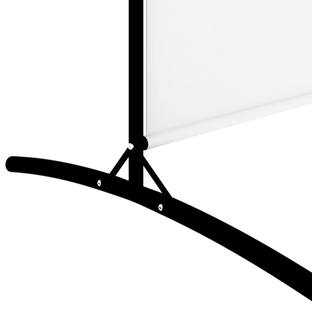 Kamerscherm met 5 panelen 433x180 cm stof wit is nu te koop bij PeponiXL, paradijselijk wonen!