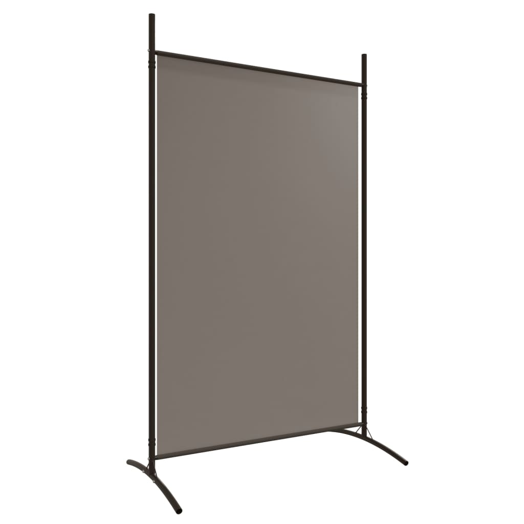Kamerscherm met 5 panelen 433x180 cm stof antracietkleurig is nu te koop bij PeponiXL, paradijselijk wonen!