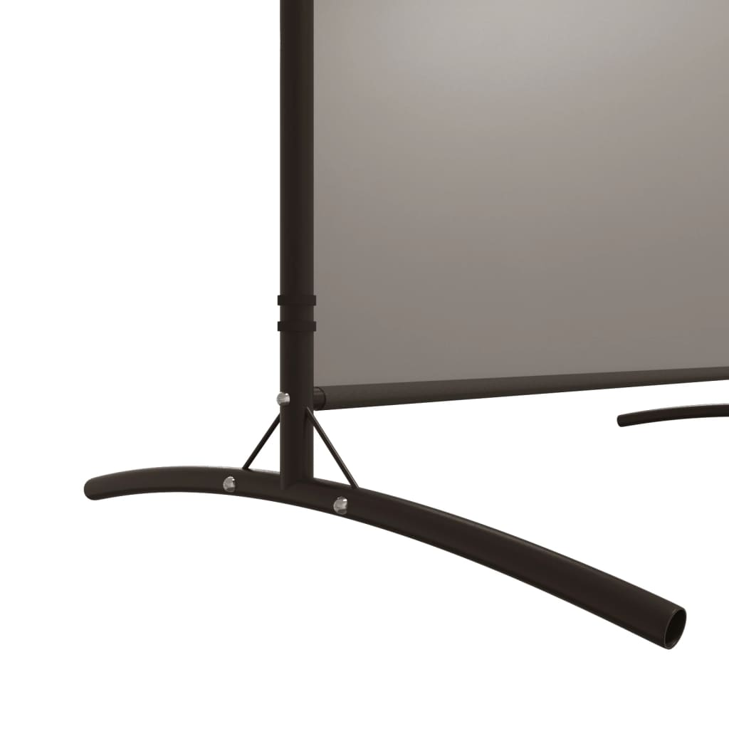Kamerscherm met 5 panelen 433x180 cm stof antracietkleurig is nu te koop bij PeponiXL, paradijselijk wonen!