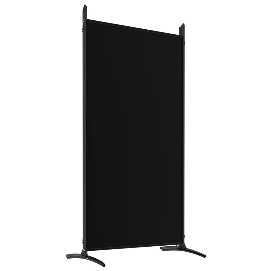 Kamerscherm met 6 panelen 520x180 cm stof zwart is nu te koop bij PeponiXL, paradijselijk wonen!