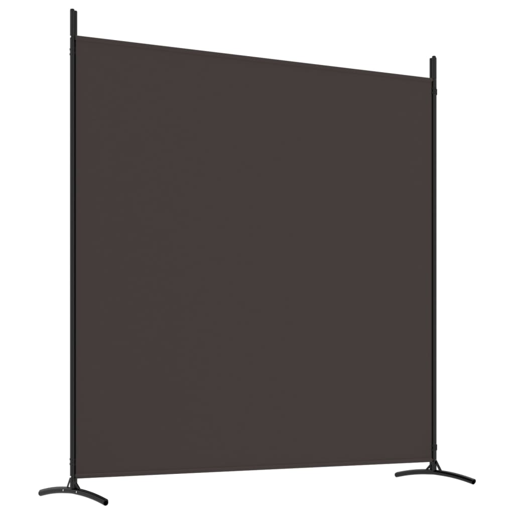 Kamerscherm met 3 panelen 525x180 cm stof bruin is nu te koop bij PeponiXL, paradijselijk wonen!