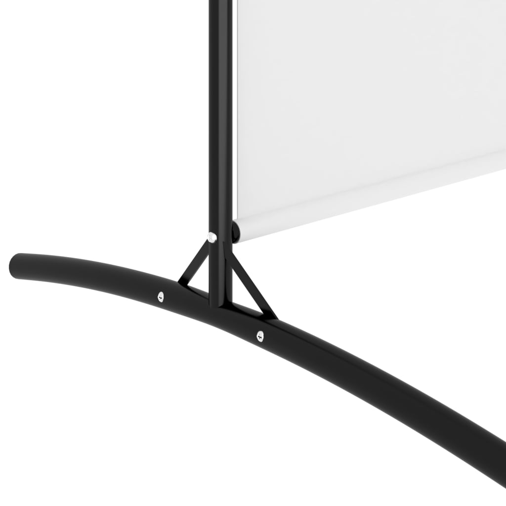 Kamerscherm met 4 panelen 698x180 cm stof wit is nu te koop bij PeponiXL, paradijselijk wonen!