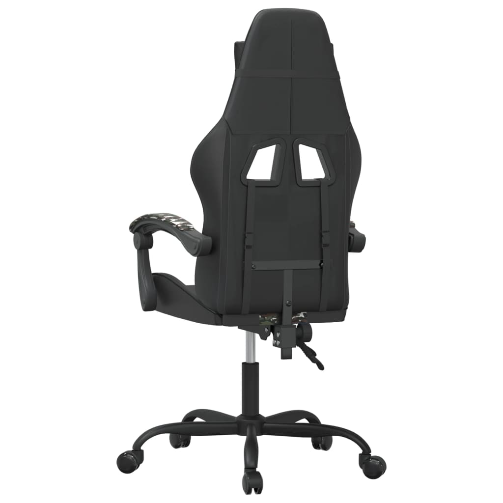 Gamestoel draaibaar kunstleer zwart en camouflage is nu te koop bij PeponiXL, paradijselijk wonen!