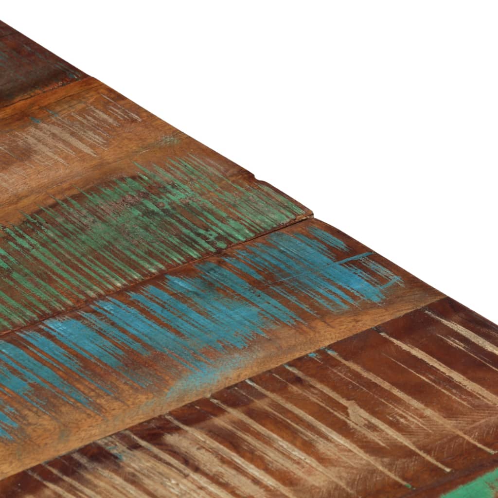 Salontafel roestvrij staal en massief gerecycled hout zilver is nu te koop bij PeponiXL, paradijselijk wonen!