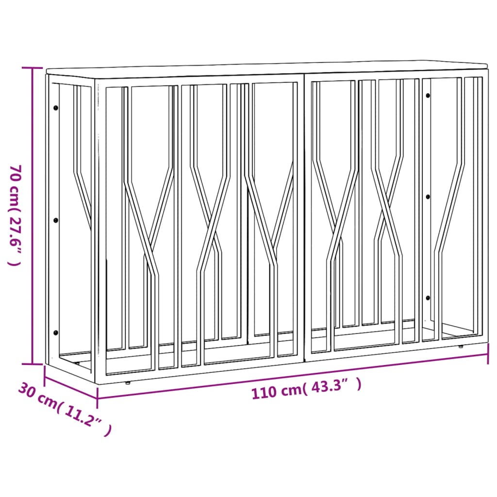 Wandtafel roestvrij staal en massief acaciahout zilverkleurig is nu te koop bij PeponiXL, paradijselijk wonen!