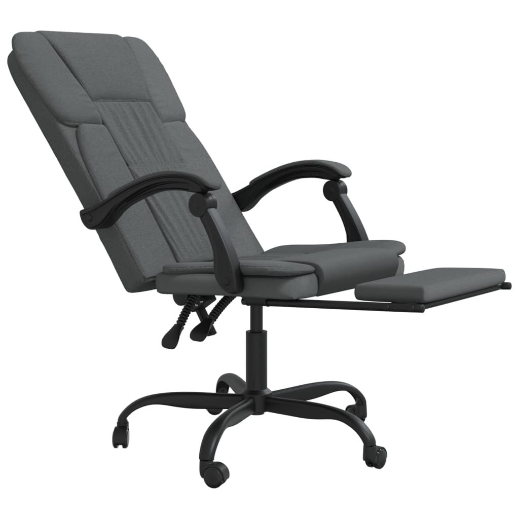 Kantoorstoel verstelbaar stof donkergrijs is nu te koop bij PeponiXL, paradijselijk wonen!