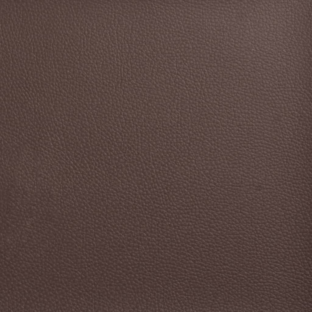 Kantoorstoel verstelbaar kunstleer bruin is nu te koop bij PeponiXL, paradijselijk wonen!