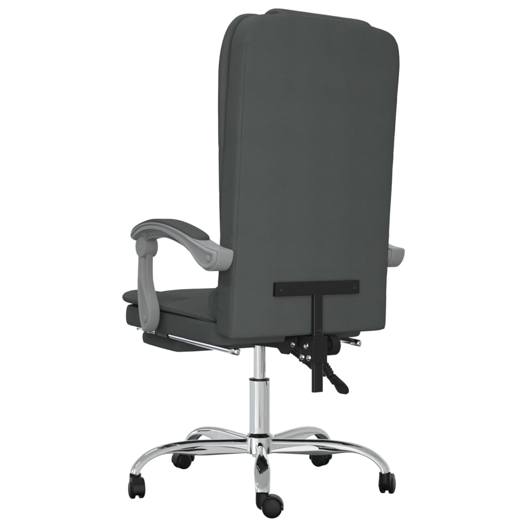 Kantoorstoel massage verstelbaar stof donkergrijs is nu te koop bij PeponiXL, paradijselijk wonen!