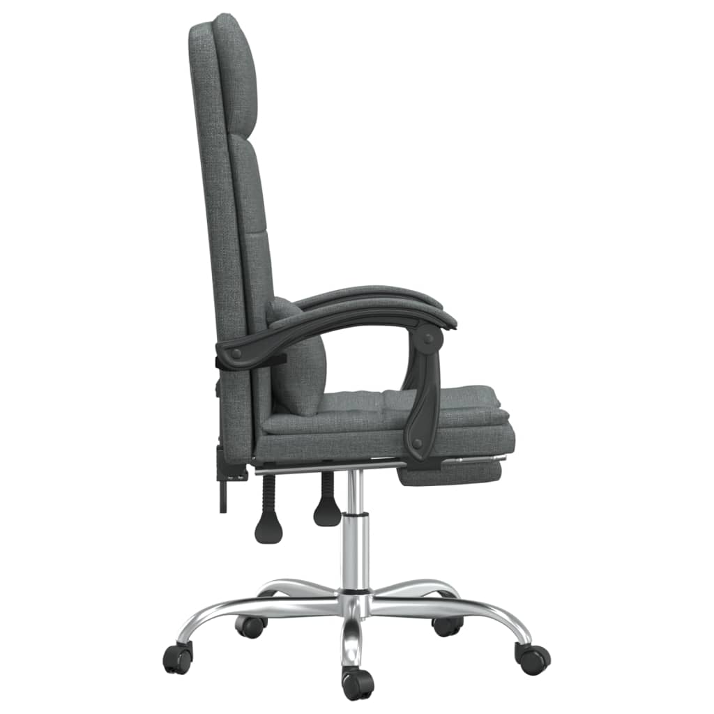 Kantoorstoel massage verstelbaar stof donkergrijs is nu te koop bij PeponiXL, paradijselijk wonen!