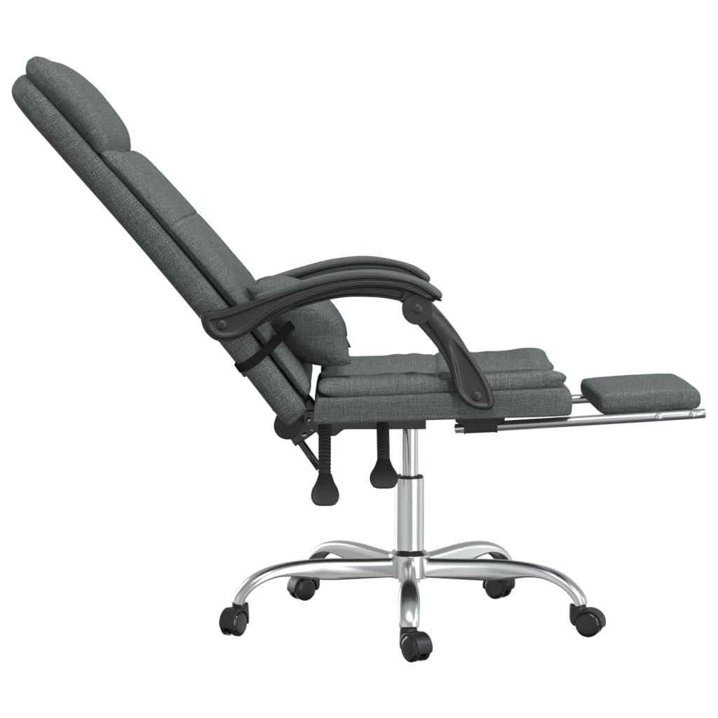 Kantoorstoel massage verstelbaar stof donkergrijs is nu te koop bij PeponiXL, paradijselijk wonen!
