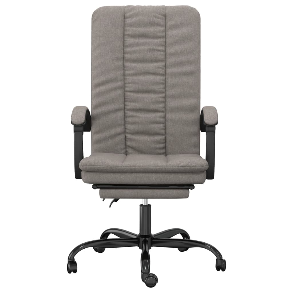 Kantoorstoel verstelbaar stof taupe is nu te koop bij PeponiXL, paradijselijk wonen!
