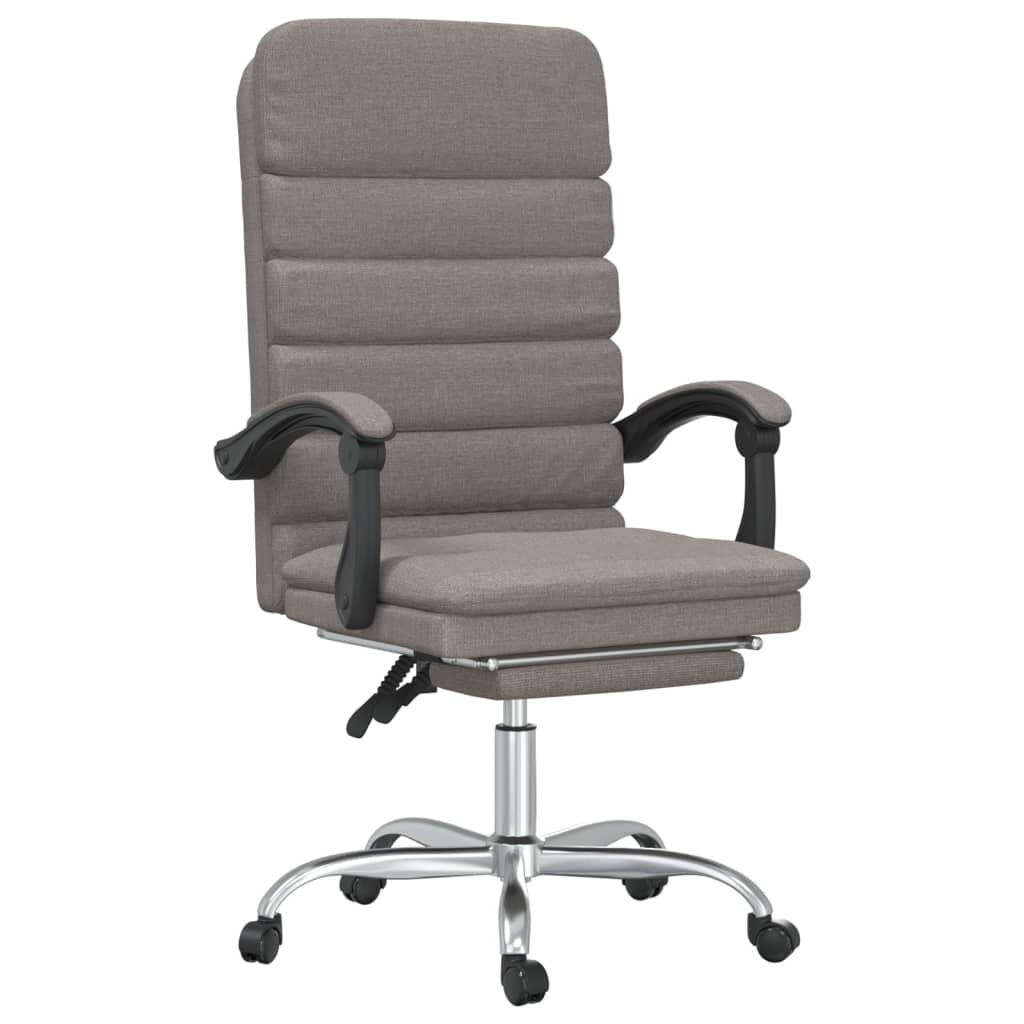 Kantoorstoel massage verstelbaar stof taupe is nu te koop bij PeponiXL, paradijselijk wonen!